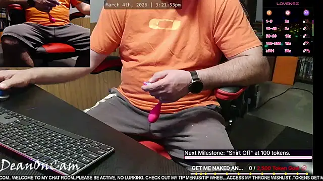 DeanonCam online show from March 2026 09:22:01 PM