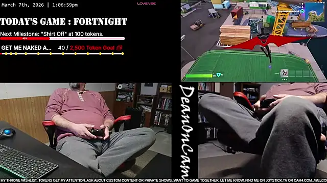 DeanonCam online show from March 2026 07:08:02 PM