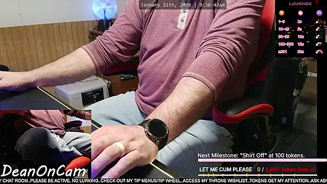 DeanonCam online show from January 2026 03:30:02 PM