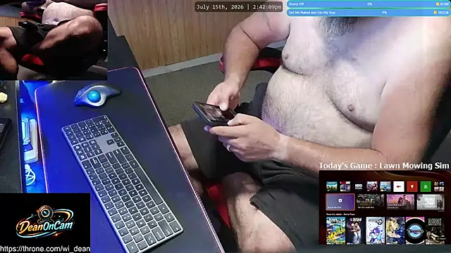 Snapshot of DeanonCam chatting on July 2026 07:43:02 PM DeanonCam online show from July 2026 07:43:02 PM