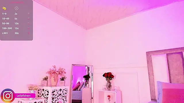 Leilafisherr online show from February 2026 09:14:02 PM