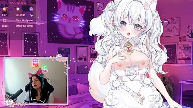 Snapshot of kanekko chatting on January 2026 02:10:02 PM kanekko online show from January 2026 02:10:02 PM