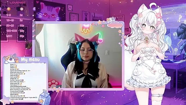 Snapshot of kanekko chatting on January 2026 06:48:02 PM kanekko online show from January 2026 06:48:02 PM