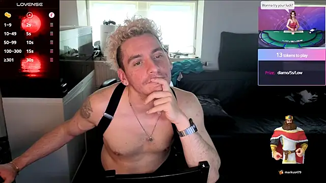 Rayzel White online show from July 2026 01:37:01 PM