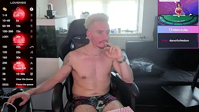 Rayzel White online show from June 2026 03:46:02 PM