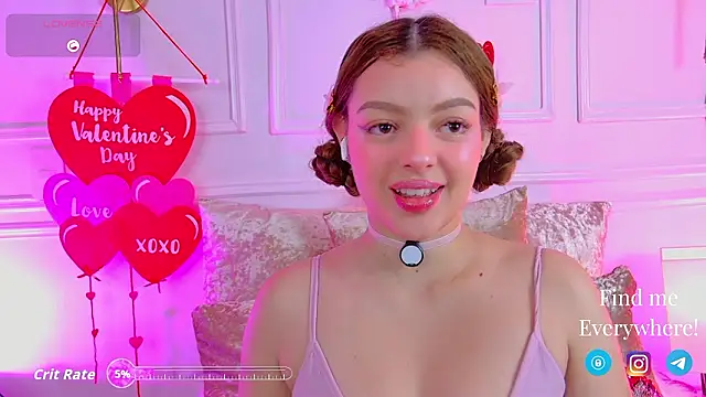 AriaHeavens online show from February 2026 07:25:01 PM