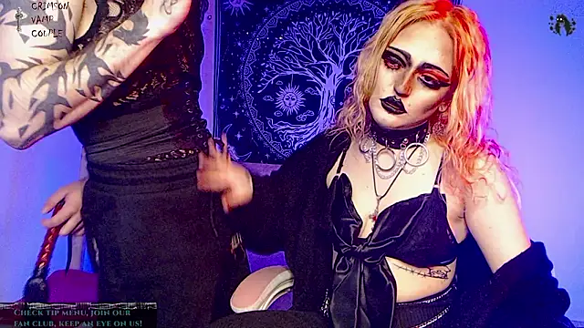 CrimsonVampCouple online show from February 2026 11:56:02 PM