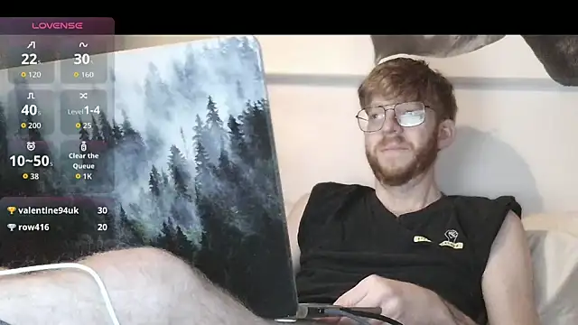 Gingerxl8 online show from February 2026 10:59:02 PM