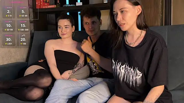 Three Some Dream online show from June 2026 04:01:02 PM