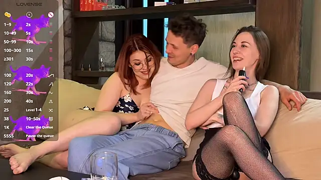 Three Some Dream online show from April 2026 05:08:01 PM