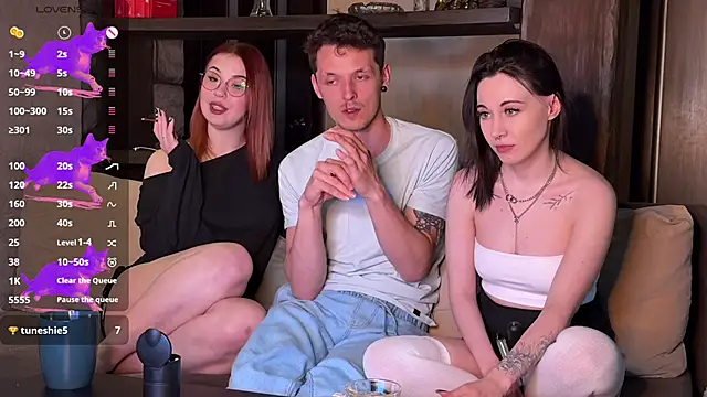 Snapshot of Three_Some_Dream chatting on May 2026 06:57:01 PM Three Some Dream online show from May 2026 06:57:01 PM