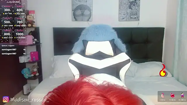 Madison Rossee online show from March 2026 09:08:02 PM