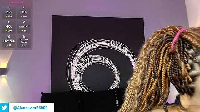 Snapshot of AlannaViera chatting on March 2026 11:43:01 AM AlannaViera online show from March 2026 11:43:01 AM