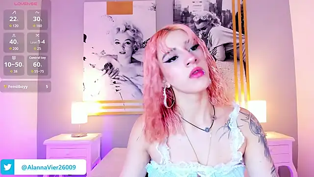 AlannaViera online show from June 2026 12:00:02 PM