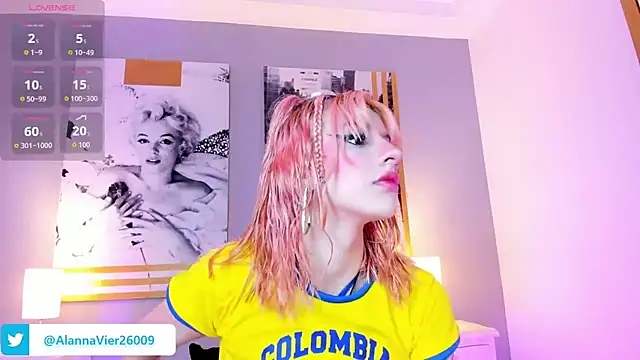 AlannaViera online show from July 2026 11:50:01 AM
