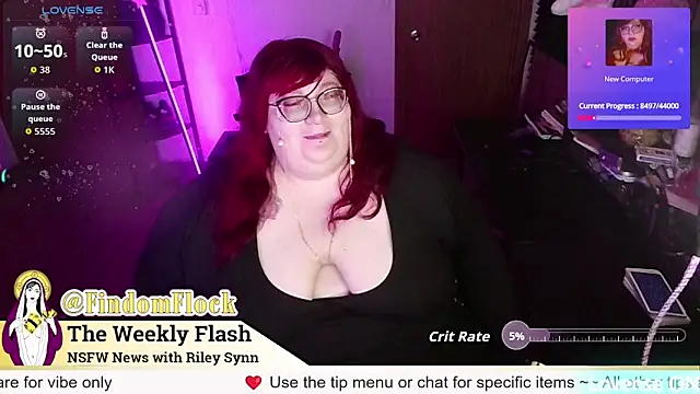 RileySynn online show from May 2026 07:36:02 AM