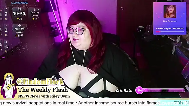 RileySynn online show from May 2026 06:34:01 AM