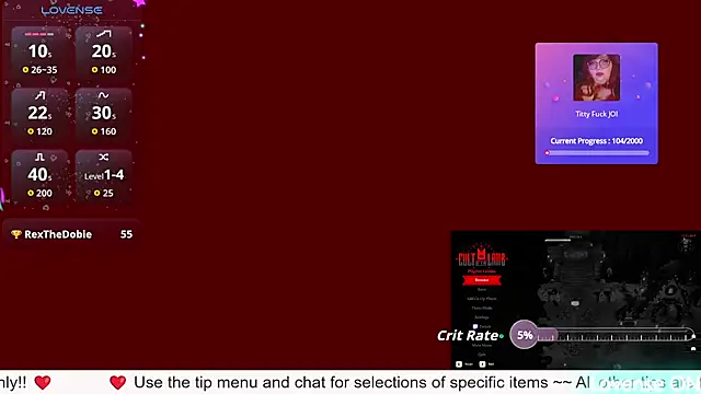 RileySynn online show from July 2026 06:09:01 PM