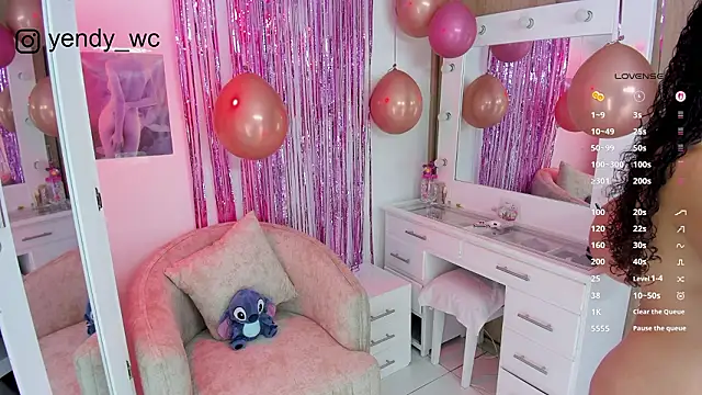 yendy wc online show from March 2026 09:23:01 AM