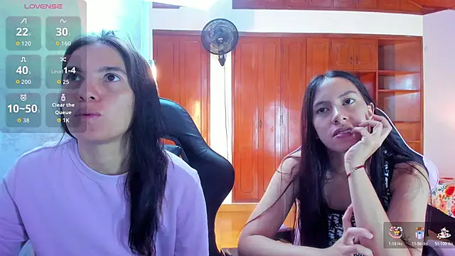 Snapshot of Emily_and_Soffy chatting on February 2026 12:12:02 PM Emily and Soffy online show from February 2026 12:12:02 PM