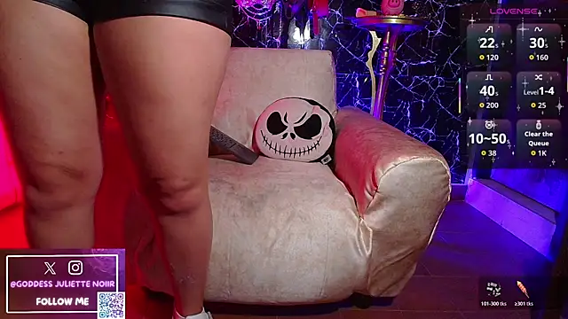 GoddessJulietteNoiir online show from April 2026 11:01:01 AM