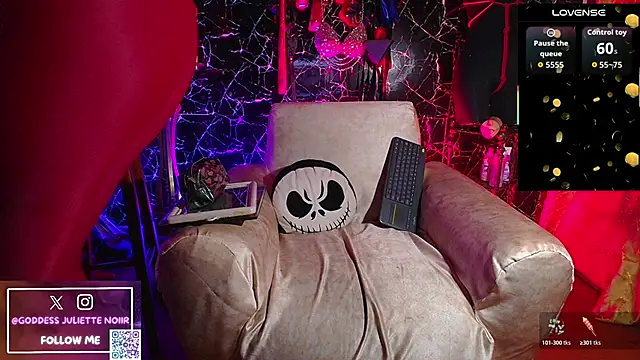 GoddessJulietteNoiir online show from June 2026 10:38:01 AM