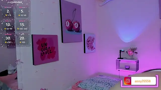 AnnyCotton online show from July 2026 07:33:01 PM