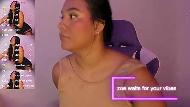 Snapshot of ZoeParcker chatting on February 2026 07:15:01 PM ZoeParcker online show from February 2026 07:15:01 PM