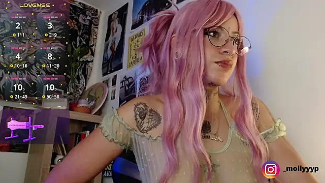 Snapshot of Mollyyp chatting on February 2026 02:44:02 AM Mollyyp online show from February 2026 02:44:02 AM