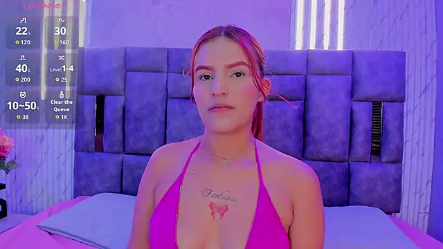 ZharaRousse online show from April 2026 12:01:01 PM