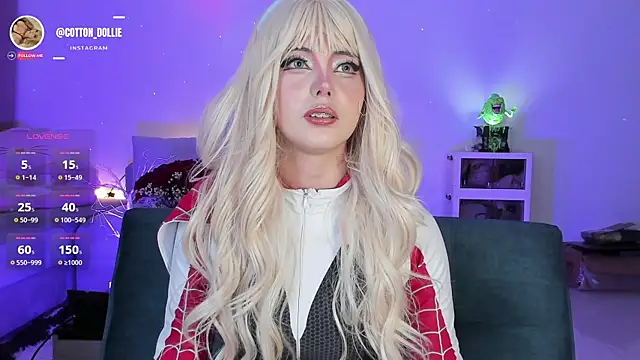 Snapshot of Cotton_dollie chatting on February 2026 11:11:01 AM Cotton dollie online show from February 2026 11:11:01 AM