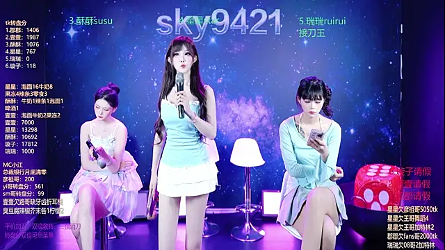 SKY9421 online show from April 2026 03:38:02 PM