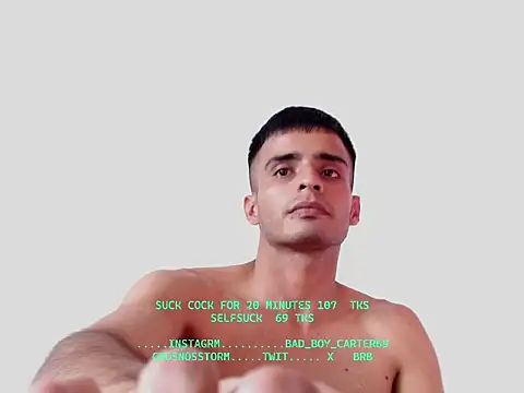 Bad Boy Carter69 online show from April 2026 05:07:01 PM