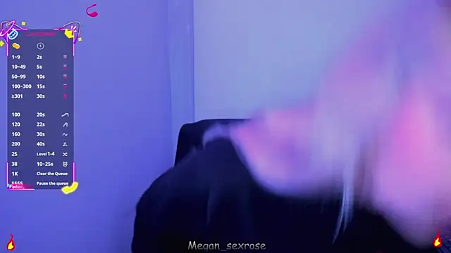 Megan sexrosse online show from April 2026 03:52:02 AM