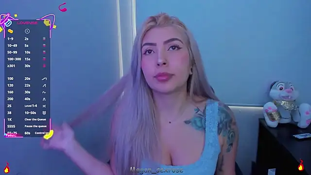 Megan sexrosse online show from March 2026 08:53:02 PM