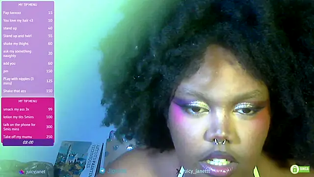 juicy janet online show from March 2026 05:39:02 PM