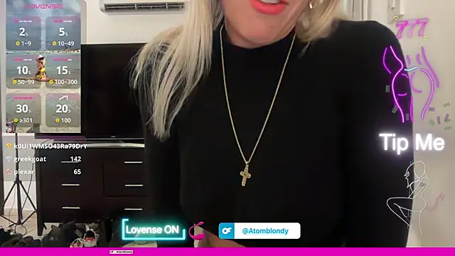 AtomBlondy online show from March 2026 07:59:01 PM