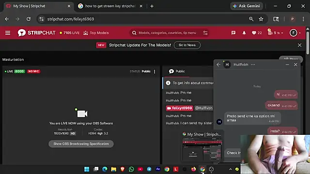 felixyt6969 online show from April 2026 11:16:01 AM