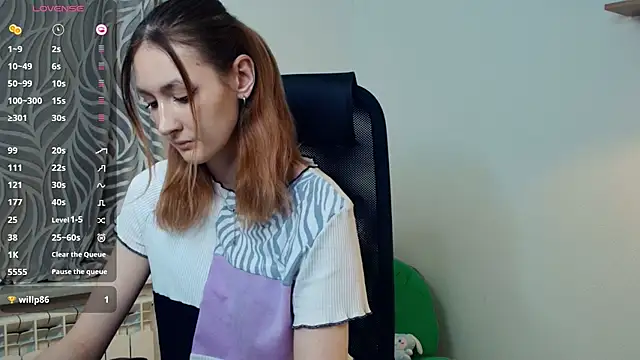 LoraLanett online show from April 2026 02:08:01 PM