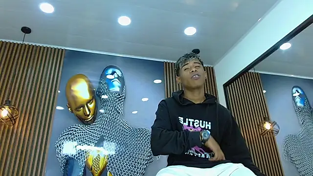 LuckyBluex online show from April 2026 12:12:01 PM