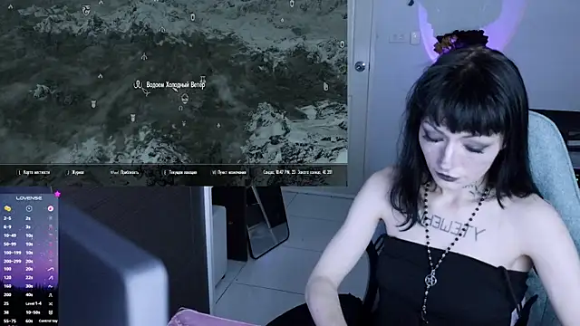 Snapshot of H3xD0ll chatting on July 2026 03:40:02 PM H3xD0ll online show from July 2026 03:40:02 PM