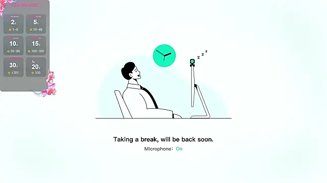 Snapshot of SugarNyaa chatting on April 2026 09:38:01 PM SugarNyaa online show from April 2026 09:38:01 PM