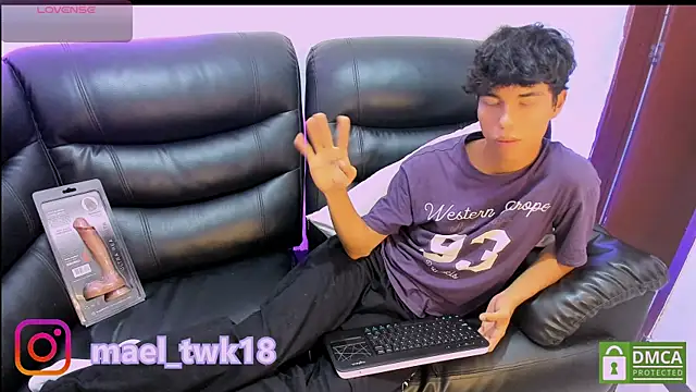 Mael Twink online show from April 2026 07:06:02 PM