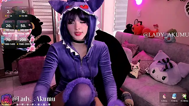 LadyAkumu online show from July 2026 08:01:02 PM