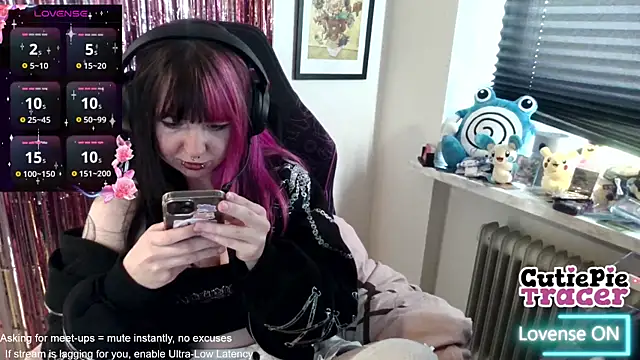 CutieTracer online show from May 2026 01:41:01 PM