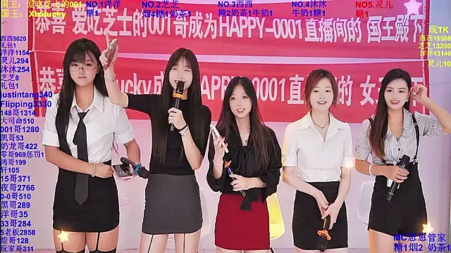 Snapshot of HAPPY-0001 chatting on May 2026 08:03:01 AM HAPPY-0001 online show from May 2026 08:03:01 AM