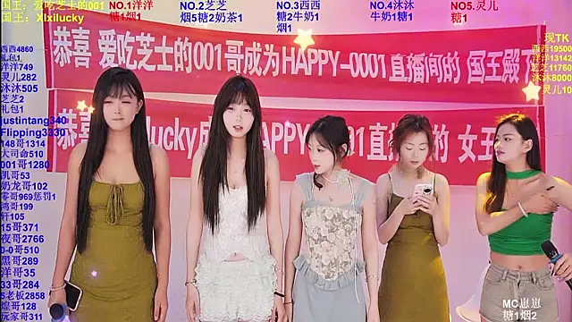 Snapshot of HAPPY-0001 chatting on May 2026 08:01:01 AM HAPPY-0001 online show from May 2026 08:01:01 AM