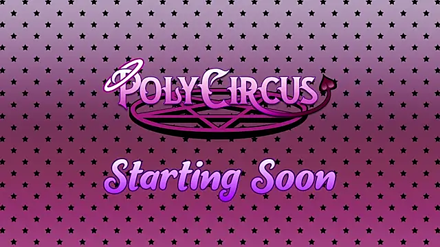 Snapshot of PolyCircus chatting on June 2026 04:28:01 AM PolyCircus online show from June 2026 04:28:01 AM
