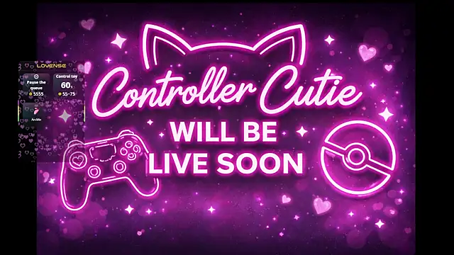 Snapshot of Controllercutie chatting on June 2026 02:36:01 PM Controllercutie online show from June 2026 02:36:01 PM