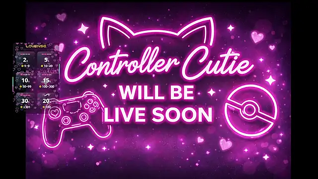 Snapshot of Controllercutie chatting on June 2026 02:39:01 PM Controllercutie online show from June 2026 02:39:01 PM